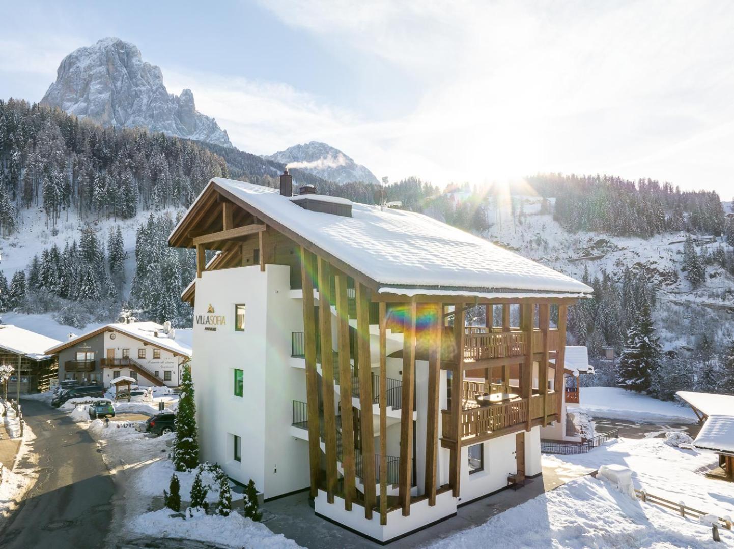 Apartments Villa Sofia Santa Cristina Val Gardena Exteriör bild